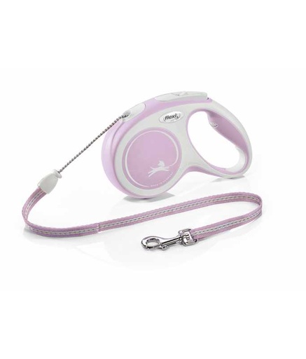 [4000498042908] Flexi New Comfort M Cord 5m[Color - Rose]