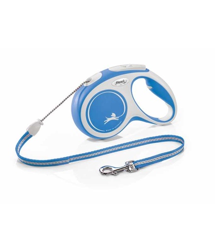 [4000498042939] Flexi New Comfort M Cord 5m[Color - Blue]