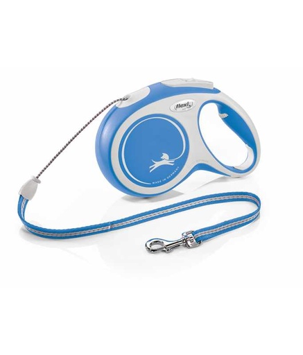 [4000498043134] Flexi New Comfort M Cord 8m[Color - Blue]