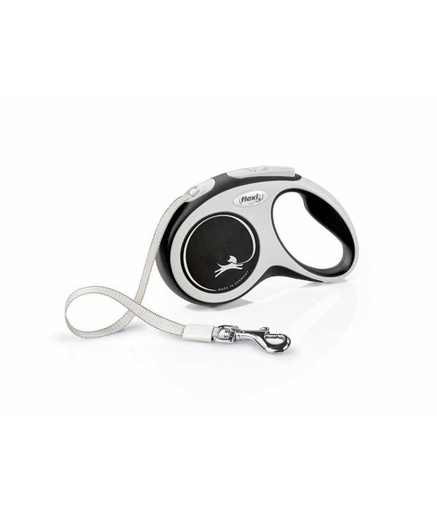 [4000498043547] Flexi New Comfort S Tape 5m[Color - Black]