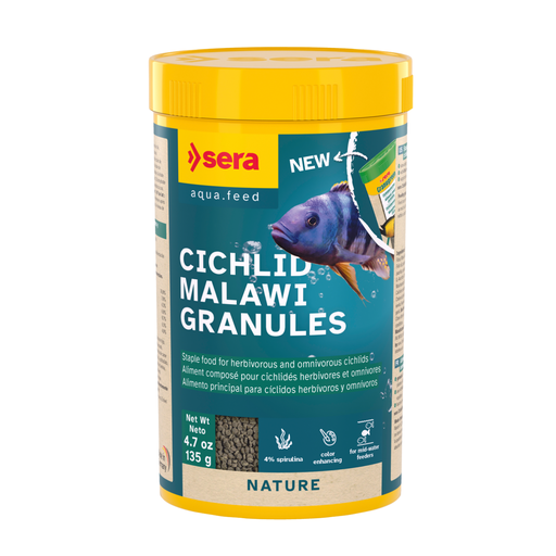[SRN00392] Sera Chichlid Malawi Granules(Granugreen)-250ml (135g)