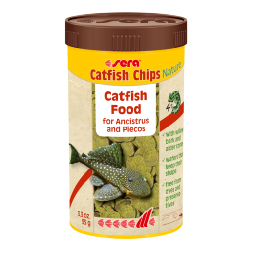 [SR00511] Sera Catfish Chips Nature 250ml (95g)[Volume - 250ml, Weight - 95g]