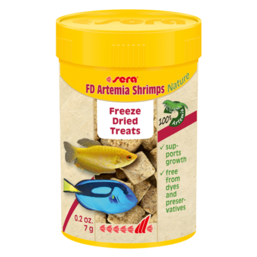 [SR01540] Sera FD Artemia Shrimps Nature Freeze Dried Treats[Volume - 100ml]