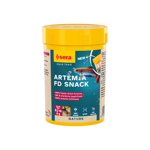 [SRN01540] Sera FD Artemia Shrimps Nature Freeze Dried Snack 100ml