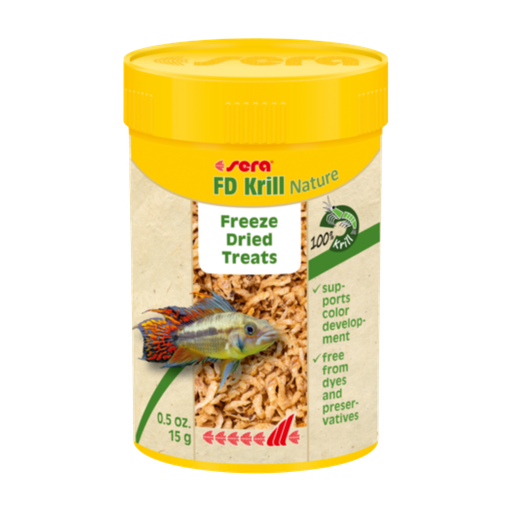[SR01570] Sera FD Krill Nature Freeze Dried Treats[Volume - 100ml]