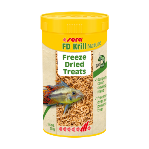 [SR01575] Sera FD Krill Nature Freeze Dried Treats[Volume - 250ml]