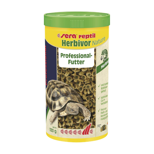[SR01812] Sera Reptile Profesional Herbivor Nature[Volume - 1L]
