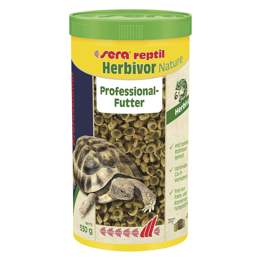 [SR01812] Sera Reptile Profesional Herbivor Nature[Volume - 1L]