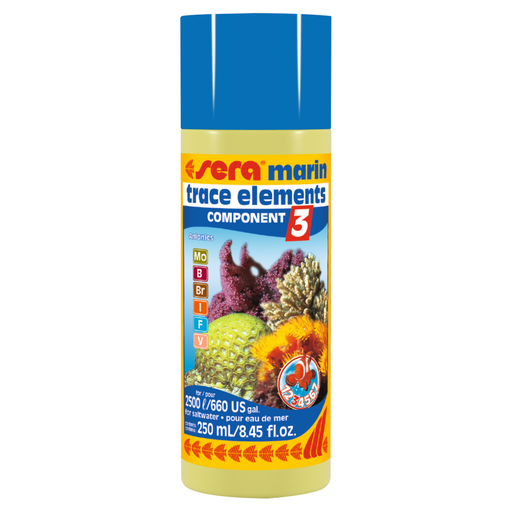 [4001942034227] Sera Marin Component 3 Trace Elements Anionics-250ml[Volume - 250ml]