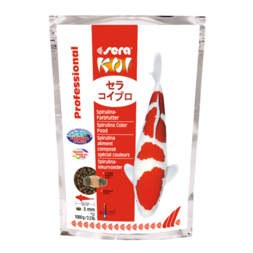 [4001942070324] Sera Koi Professional Spirulina Color Food 1000g