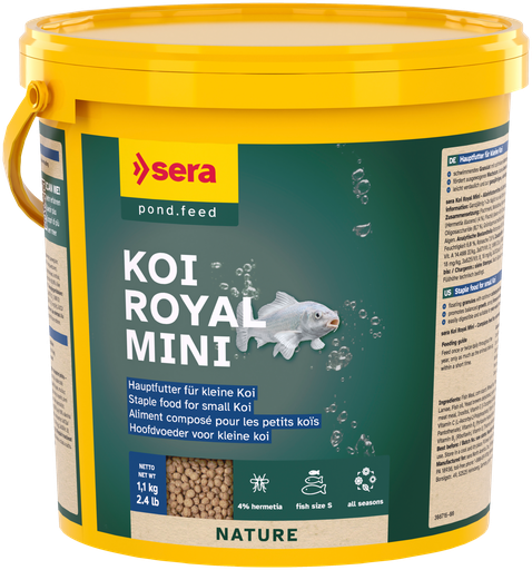 [SR07112] Sera Koi Royal Nature Mini[Volume - 3.8L]