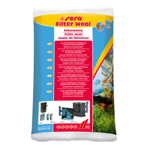 [SR08463] Sera FilterWool[Weight - 250g]