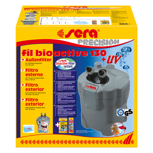 [4001942306027] Sera Fil Bioactive With UV-C[Model - 130+UV]