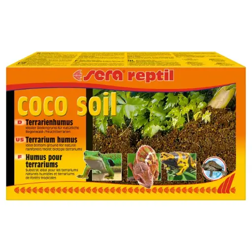 [4001942320429] Sera Reptile Coco Soil (650g/8L)[Volume - 8L, Weight - 650g]