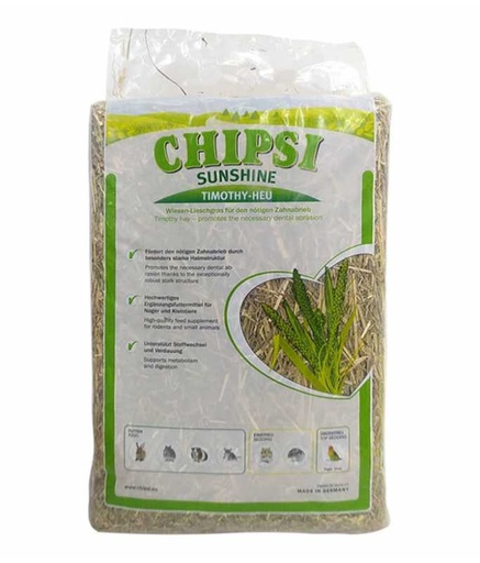 [4002973297476] JRS Chipsi Sunshine Plus Timothy Hay[Weight - 800g]