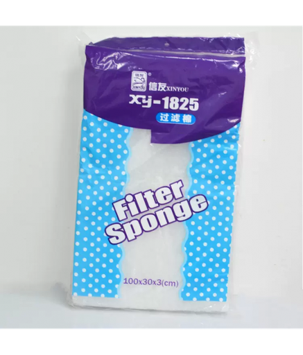 [6921835518727] Karis White Bio Sponge Water Pond Filter Material XY-1825,100x30x3cm