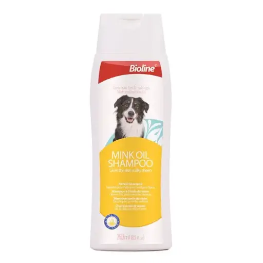 [6970117120073] Bioline Mink Oil Dog Shampoo[Volume - 250ml]