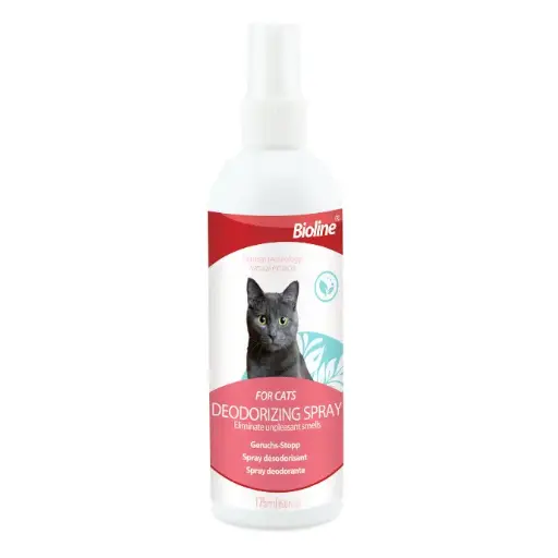 [6970117120134] Bioline Deodorizing Spray Cat 175ml[Volume - 175ml, Weight - 250g]