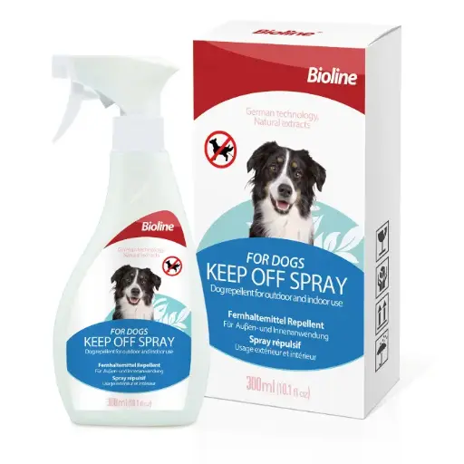 [6970117120288] Bioline Keep Off Spray For Dogs [Volume - 300ml]