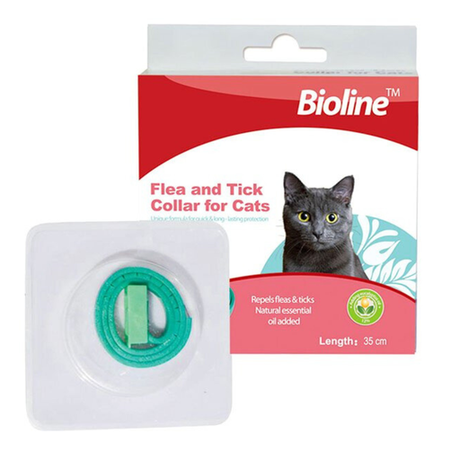 [6970117120417] Bioline Flea And Tick Collar Cat 35cm[Length - 35cm, Weight - 34g]