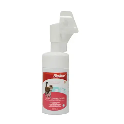 [6970117121308] Bioline  Paw Cleaning Foam(Cat)[Volume - 100ml]