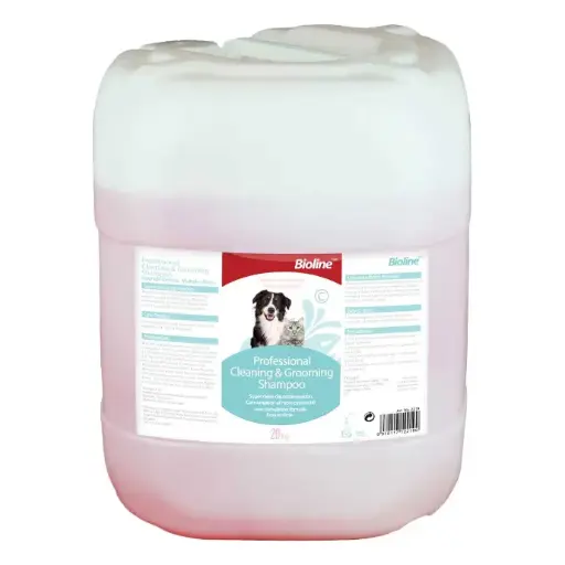 [6970117122190] Bioline Professional Cleaning & Grooming Shampoo For Dogs & Cats 20 Kg[Weight - 20kg]