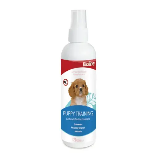 [6970117123777] Bioline Puppy Training Spray [Volume - 120ml]
