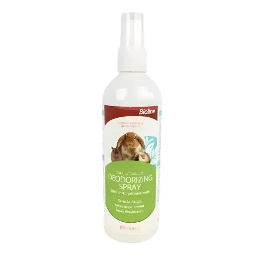 [6970117123821] Bioline Deodorizing Spray For Small Pets 175ml[Volume - 175ml, Weight - 250g]