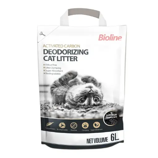 [6970117124057] Bioline Deodorizing Cat Litter [Volume - 6L]