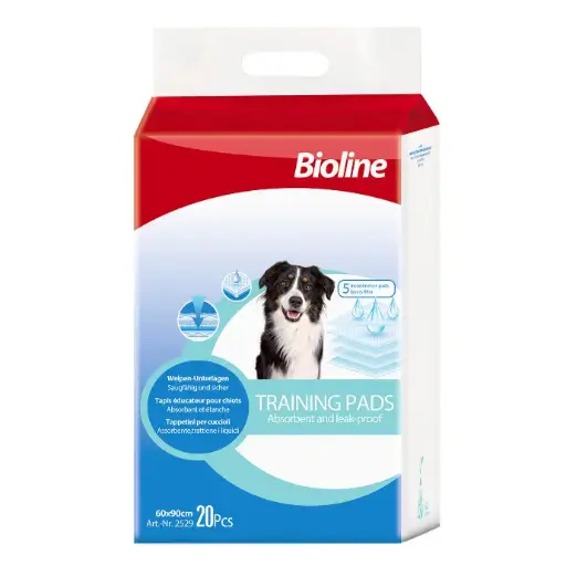[6970117125290] Bioline Training Pet Pad 60x90cm, 20pcs[Count - 20]