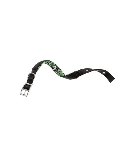 [75232001] Ferplast Daytona Fantasy Collar[Color - Black, Dimension - 27-35cm x 15mm]