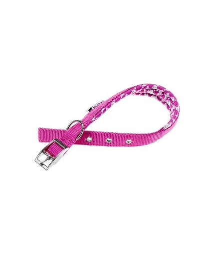[75232003] Ferplast Daytona Fantasy Collar[Color - Pink, Dimension - 27-35cm x 15mm]