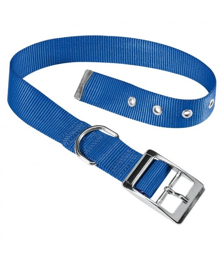 [75256925] Ferplast Club CF Collar[Color - Blue, Dimension - 27-35cm x 15mm]