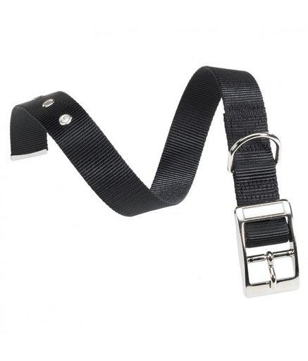 [75261917] Ferplast Club CF Collar[Color - Black, Dimension - 35-43cm x 20mm]
