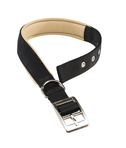 [75296017] Ferplast Daytona C Nylon Dog Collar[Color - Black, Dimension - 47-55cm x 30mm]