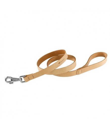 [75314051] Ferplast Natural G Leather Dog Leash[Color - Beige, Dimension - 20mm x L 180cm]