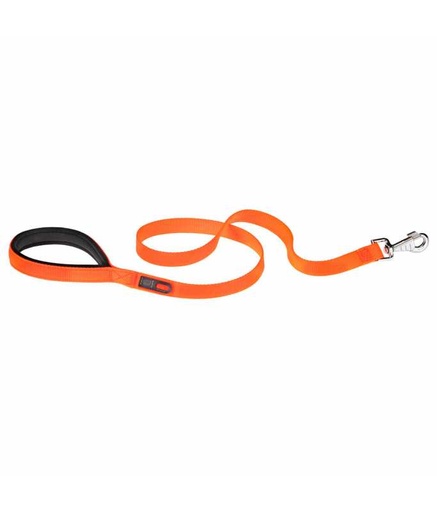 [75337939] Ferplast Daytona G Nylon Dog Leash[Color - Orange, Dimension - 25mm x L 120cm]