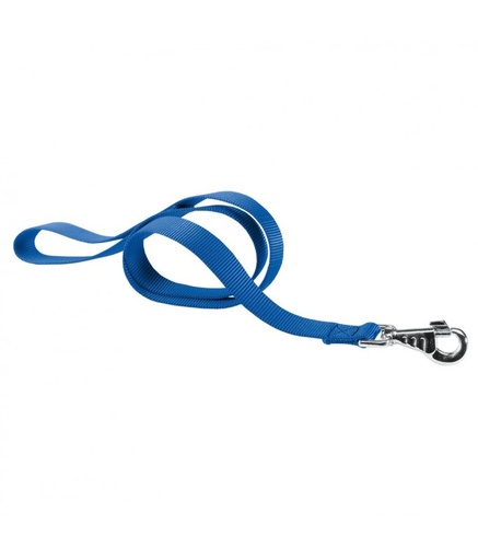 [75350925] Ferplast Club G Nylon Dog Leash[Color - Blue, Dimension - 20mm x L 120cm]