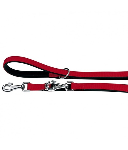 [75354922] Ferplast Daytona GA Nylon Dog Leash[Color - Red, Dimension - 20mm x L 200cm]