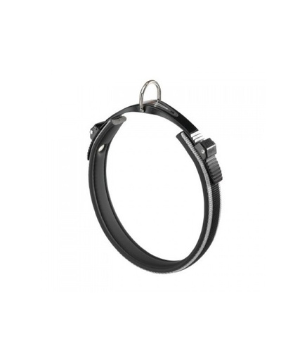 [75452921] Ferplast Ergocomfort Dog Collar with micro-regulating system[Color - Grey, Dimension - 34-42cmx15mm]