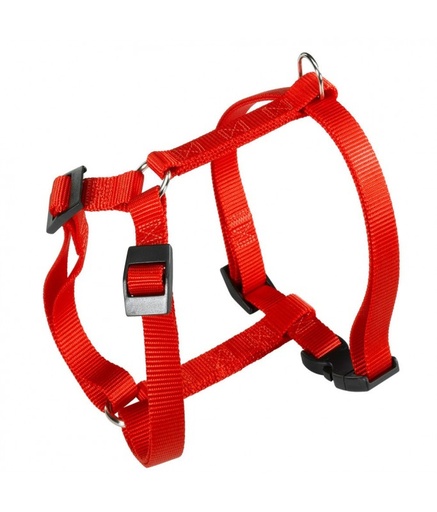[75540922] Ferplast Champion P Harness[Color - Red, Dimension - 25-36cm x 30-46cm x 10mm, Size - S]