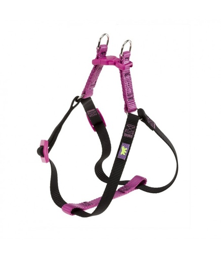 [75558902] Ferplast Easy P Colors Harness[Color - Violet, Dimension - 33-46.5cm x 10mm, Size - XS]