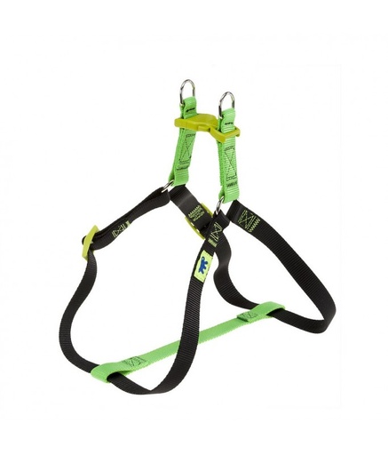 [75558903] Ferplast Easy P Colors Harness[Color - Green, Dimension - 33-46.5cm x 10mm, Size - XS]