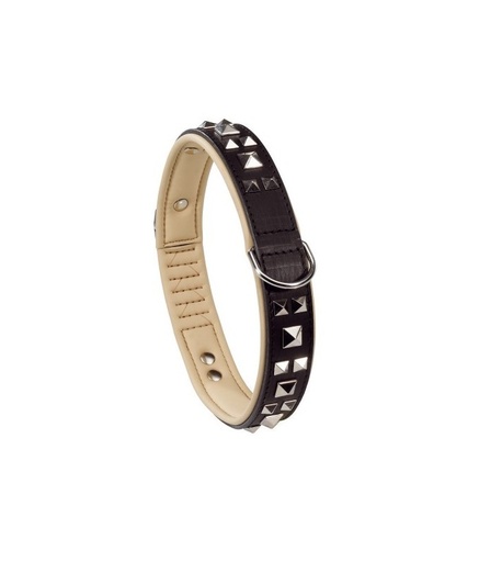 [76100917] Ferplast Giotto Luxor Collar-Black C30-58-102[Color - Black, Dimension - 30-34cmx20mm]