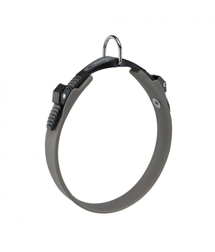 [78000721] Ferplast Ergoflex C22-42 Collar Green-106[Color - Grey, Dimension - 36-44cmx22mm]