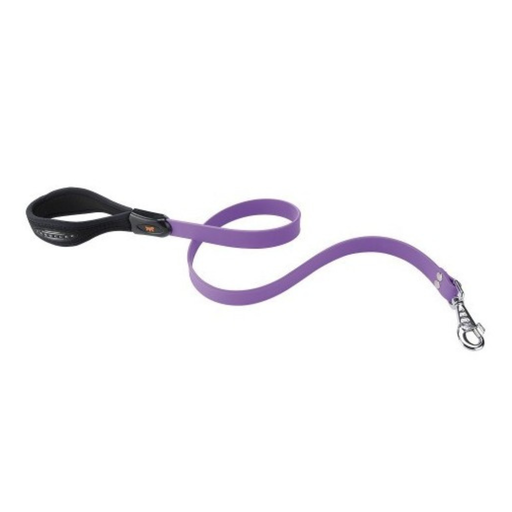 [78001519] Ferplast Ergoflex G Techno - rubber Dog Leash[Color - Purple, Dimension - 25mm x L 110cm]