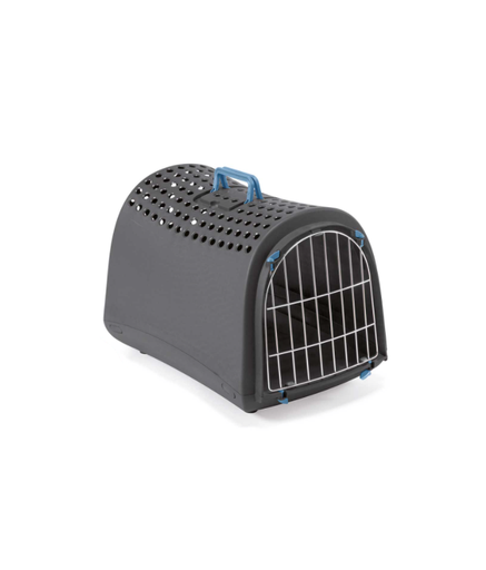 [80491R] IMAC Linus Carrier for Cats and Dogs - Second Life Plastic - 50 x 32 x 34.5cm[Color - Black]