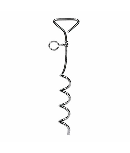 [86514003] Ferplast PA 6514 Spiral Stake for Dogs  h 40,5 cm