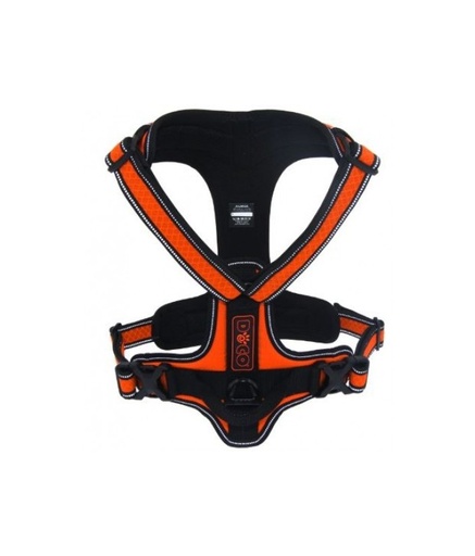 [888886028024] Doco Vertex Front Range Harness - 3m Reflective[Color - Orange, Size - S]