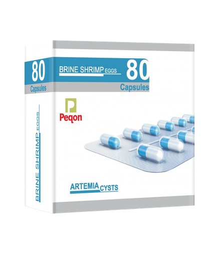 [8904218172295] Horizone Peqon Artemia Cyst Blue Ring 80 Capsules